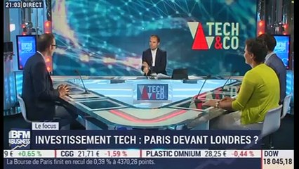 Investissement tech: Paris devant Londres ? - 14/09