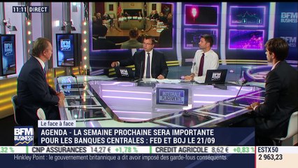 Pierre Sabatier VS Guillaume Dard (1/2): Si la FED relève ses taux, le potentiel de baisse des marchés sera-t-il limité ? - 15/09