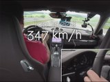 Porsche 911 Turbo S - Top Speed 347 km/h !!