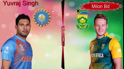 6 sixes yuvraj singh vs david miller