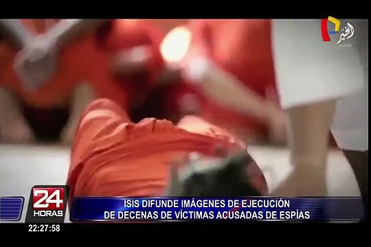 Estado Islámico ejecutó a presuntos espías de EEUU