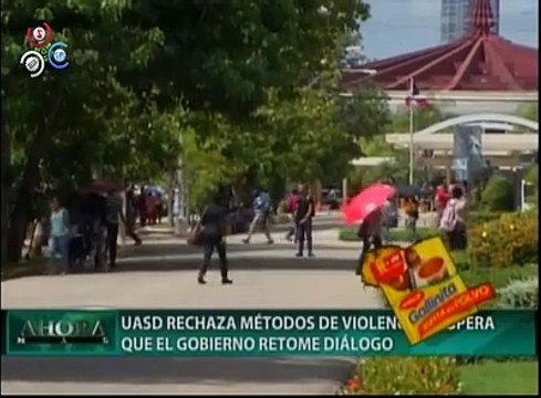 Las declaraciones del rector de la UASD ante las acciones y las huelga en la universidad