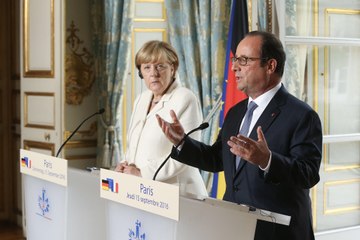 Déclaration conjointe à la presse avec Angela Merkel
