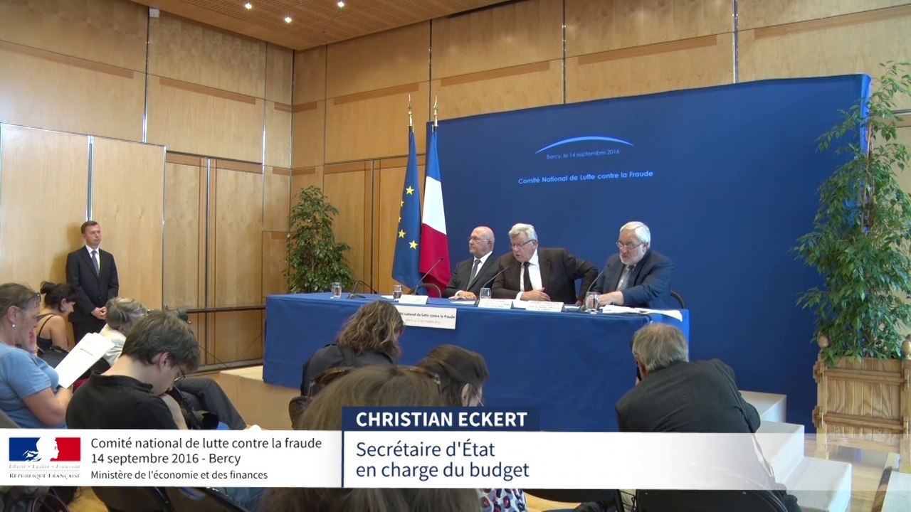 Retour sur le Comité national de lutte contre la fraude du 14 septembre 2016