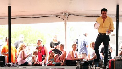 Cody Slaughter sings 'Make The World Go Away' Elvis Week 2016