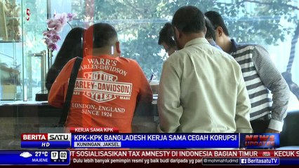 KPK Bangladesh dan Indonesia Bertukar Pengalaman