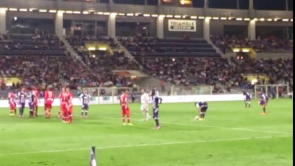 Coup franc d'Adrien Regattin