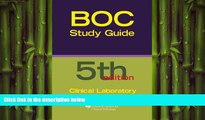 behold  Board of Certification Study Guide for Clinical Laboratory Certification Examinations,