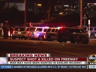 Deadly officer-involved shooting shuts down portion of I-17