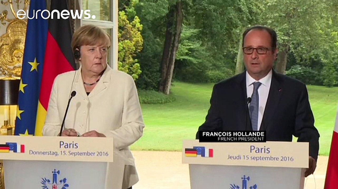 Europe needs a clear vision of its future, Germany and France meet ahead of Bratislava