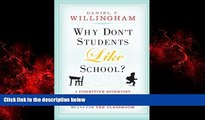 Enjoyed Read Why Don t Students Like School?: A Cognitive Scientist Answers Questions About How