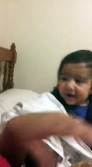 Little Baby doing Fun at Home