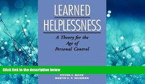 Popular Book Learned Helplessness: A Theory for the Age of Personal Control