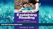 Choose Book Explaining Reading, Second Edition: A Resource for Teaching Concepts, Skills, and