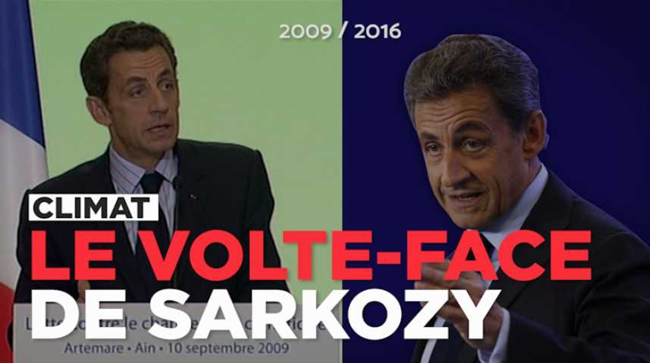 Sarkozy devient climato-sceptique : souvenez-vous de ce qu'il disait il y a 10 ans