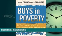 For you Boys in Poverty: A Framework for Understanding Dropout