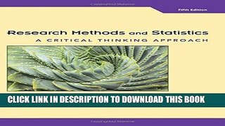 [PDF] Research Methods and Statistics: A Critical Thinking Approach Full Colection