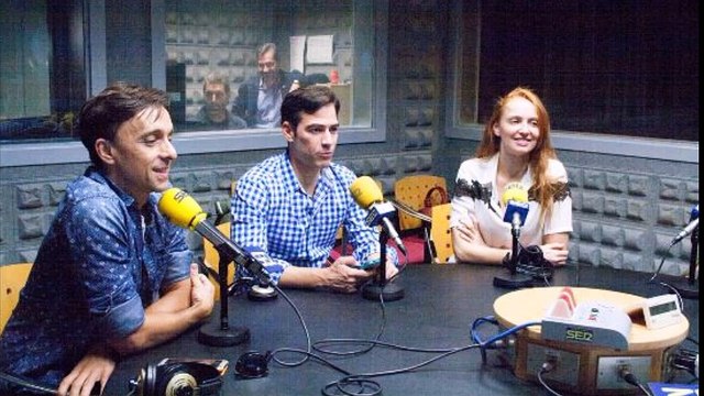 Entrevista en Radio Vigo a Alejandro Tous, Armando Pita y Cristina Castaño.