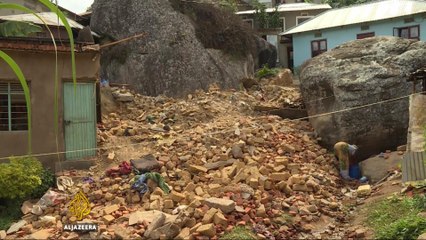 Aid supplies running low for Tanzania quake survivors