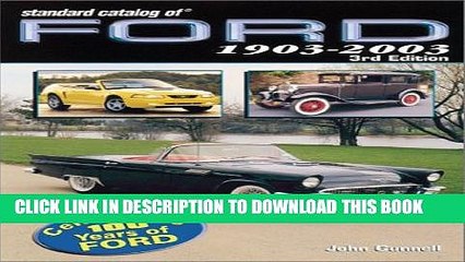 [PDF] Standard Catalog of Ford, 1903-2003 Full Online