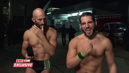 An interview with Gargano & Ciampa descends into a brawl CWC Exclusive