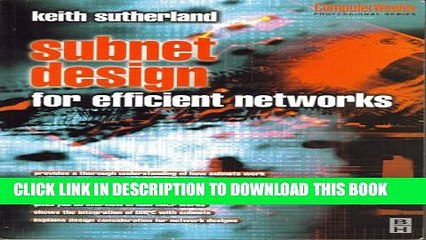 [PDF] Subnet Design for Efficient Networks (Computer Weekly Professional) Full Online