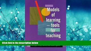 eBook Download Models of Learning: Tools for Teaching