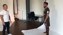 Enver Cenk Şahin, St.Pauli yeni sezon çekimlerinde...