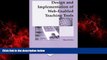 Popular Book Design and Implementation of Web-Enabled Teaching Tools
