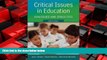 Choose Book Critical Issues in Education: Dialogues and Dialectics