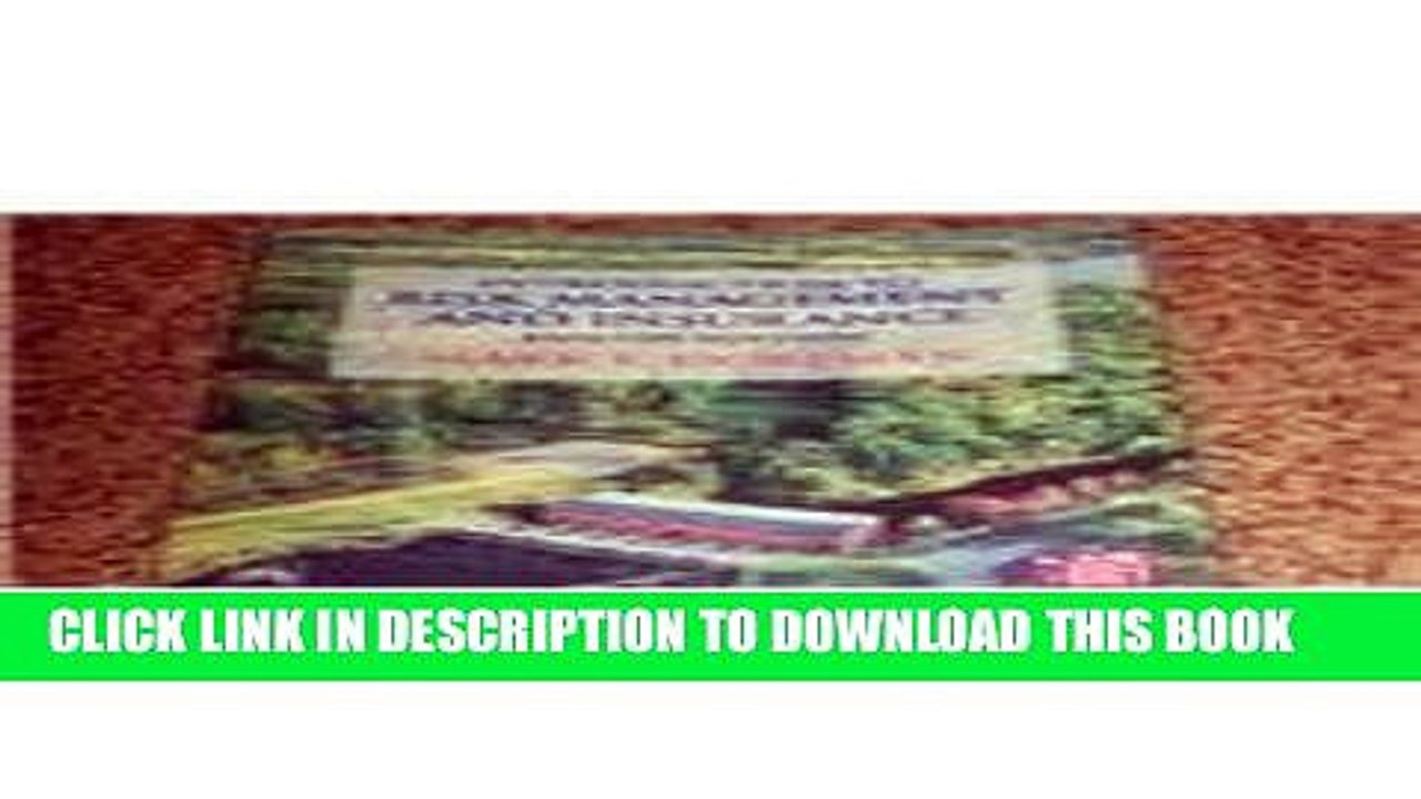 [PDF] Introduction to Risk Management and Insurance, by Dorfman, 8th Edition Popular Colection