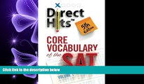 behold  Direct Hits Core Vocabulary of the SAT 5th Edition (2013) (Volume 1)
