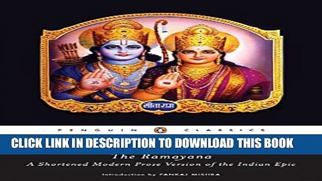 [PDF] The Ramayana: A Shortened Modern Prose Version of the Indian Epic (Penguin Classics) Full