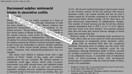 Treating Ulcerative Colitis with Diet