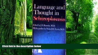 Big Deals  Language and Thought in Schizophrenia  Best Seller Books Best Seller