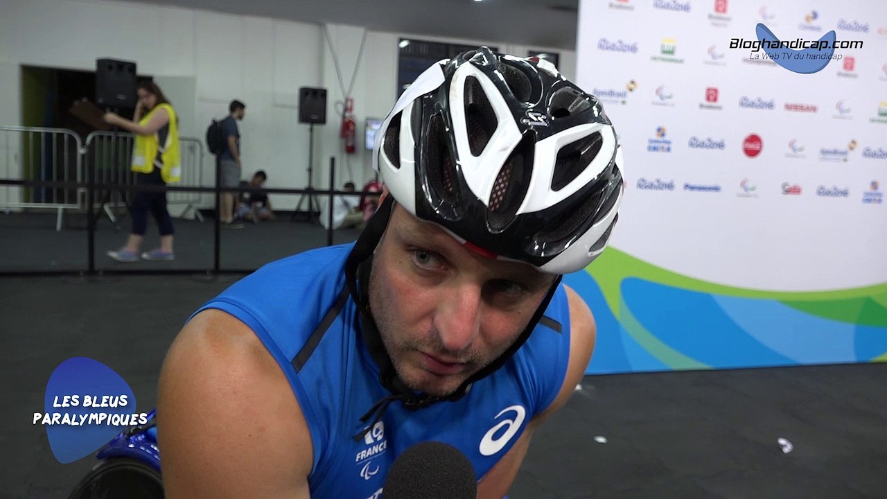 Julien Casoli - 3eme serie 800m - T54 - Jeux Paralympiques Rio 2016