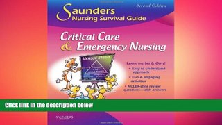 book online Saunders Nursing Survival Guide: Critical Care   Emergency Nursing, 2e