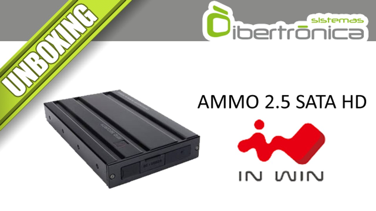 In Win AMMO 2.5 SATA HD Antishock - Unboxing