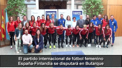 El partido España-Finlandia de fútbol femenino se jugará en Leganés