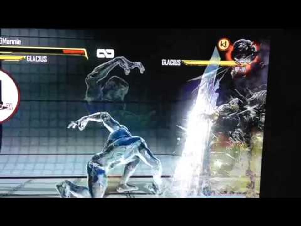 Mannie 46-Hit Ultra Combo w/Glacius - Killer Instinct