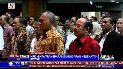 KPK Minta Transparansi Anggaran Kesehatan