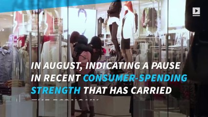 US Retails sales decline in August by more than forecast
