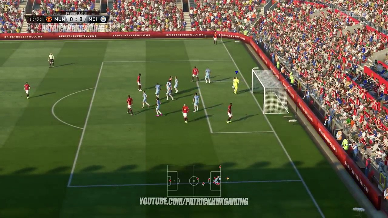 FIFA 17 FULL GAMEPLAY - MANCHESTER UNITED VS MANCHESTER CITY