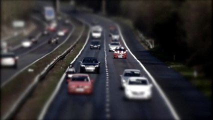 Traffic Cars Via Road