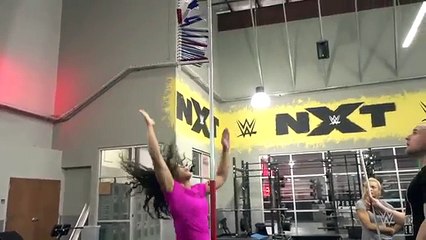 Bianca Blair devours the field at the WWE Performance Center Combine