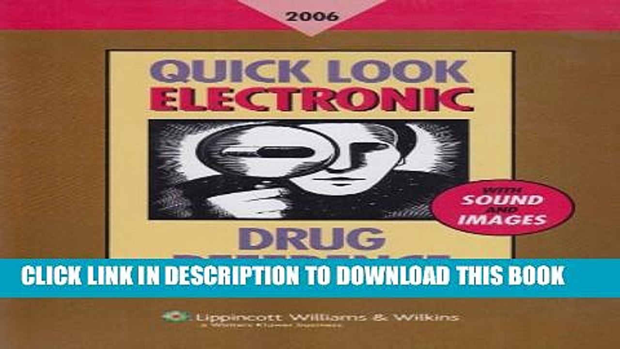 [PDF] Quick Look Electronic Drug Reference 2006 Full Online