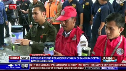 Bandara Soetta Pasang Perangkap Lavitrap Antisipasi Virus Zika