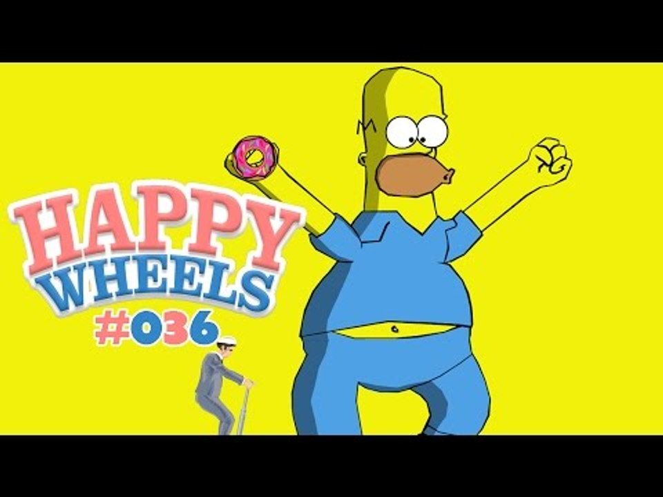 Mein eigener Simpson | Happy Wheels #36 | PapierLP