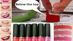 How to make your own liquid lipstick at home with NATURAL INGREDIENTS in mutiple shades