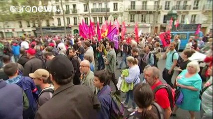 Fransa'da çalışma yasası reformuna karşı protestolar kaldığı yerden devam ediyor